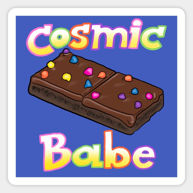 Cosmic Babe Magnet by Psych0kvltz